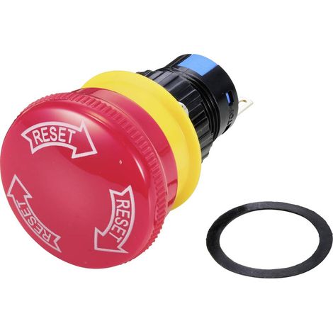 TRU COMPONENTS TC-9219032 INTERRUTTORE DI EMERGENZA 3 A 1 OEFFNER IP40 1 PEZZO (1/2)