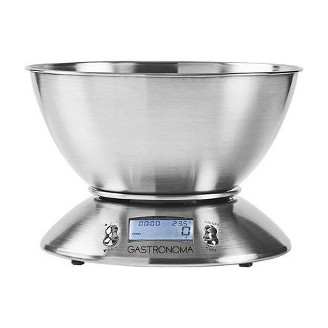 Báscula cocina Gastronoma 18310021 bol acero 5 kg