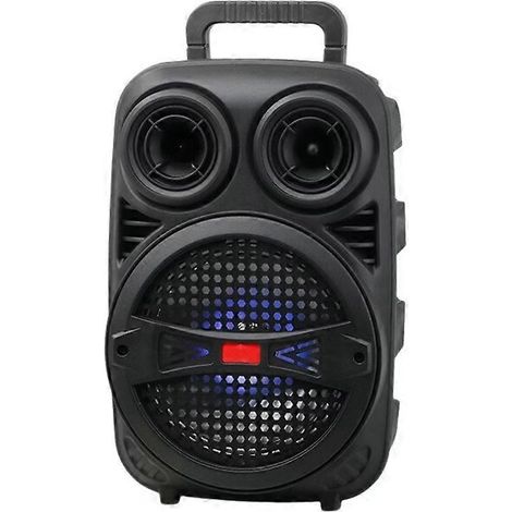 Haute Puissance Bluetooth5.0 Enceinte Subwoofer Heavy Basssound Système Party DJ Karaoké sans Fil Karaoké Audio Plus (1/5)