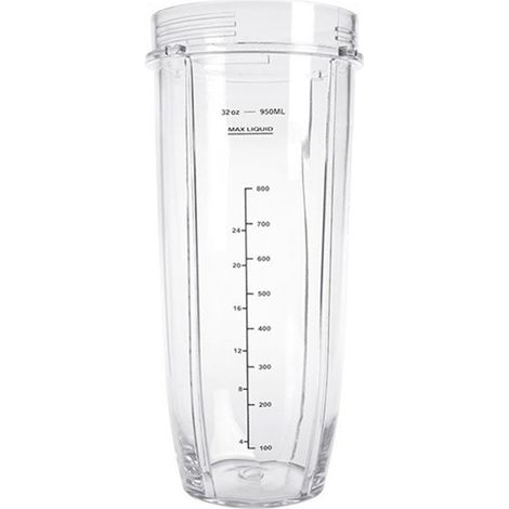 5 Pièces Gobelet de rechange 946ml Compatible Nutri Ninja Auto-iQ BL480 BL640 CT680 Mixeur (1/5)