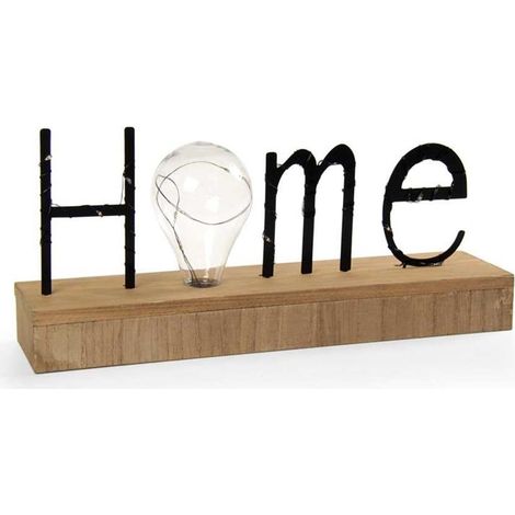 HOME LAMPADA DECORATIVA A LED 34X7X15 CM