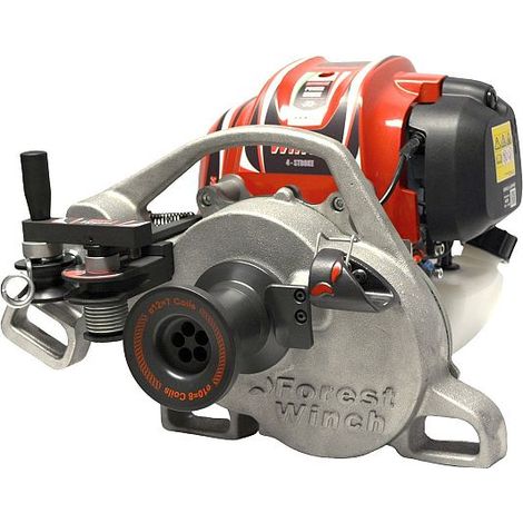 Verricello forestale Docma VF900-4 Nippon winch con motore 4 tempi Honda GX50