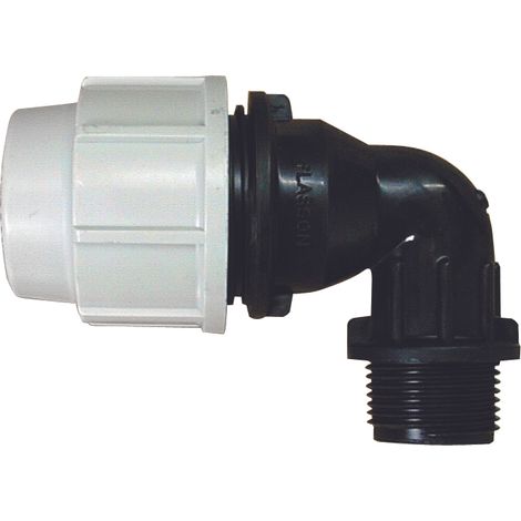 Plasson GOMITO A 90 °CON DERIVAZIONE MASCHIO Art. 7850 mis. 32x1 5.00 pz