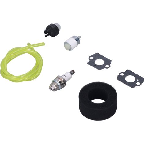 Kit d'entretien moteur 180350 pour motoculteur Bolens BL410, BL100, BL150 et BL250 : filtre à air, conduite de carburant, poire d'amorçage (1/5)