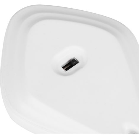 Repelleur Ultrasonique Anti-Moustiques Portable USB sans Bruit avec Crochet de Suspension en ABS Blanc (1/5)