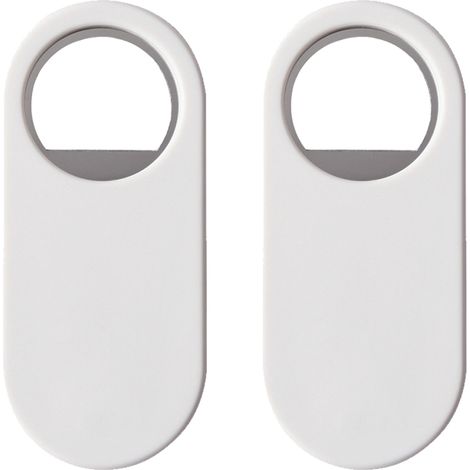 Bottle Opener - Stainless Steel Flat Design with Magnetic Base - For Kitchen Bar Restaurant - 1 Piece (1/5)