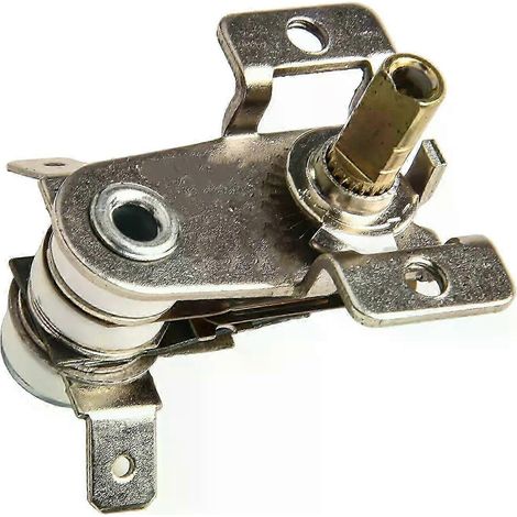 Einstellbarer Temperaturschalter, Bimetall-Thermostat KST-168 16A/250VAC, Ersatzteil passend für elektrische Heizgeräte/Bügeleisen – JXLGV (1/5)