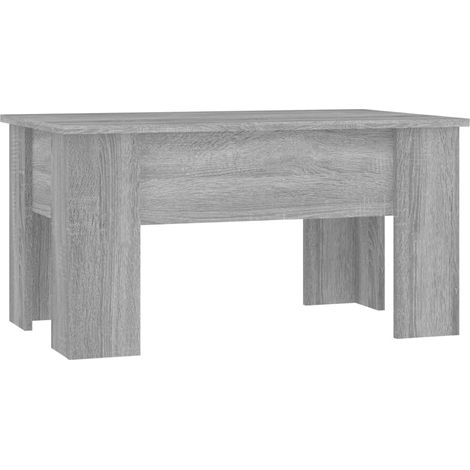 Maison Exclusive - Couchtisch Grau Sonoma 79x49x41 cm Holzwerksto