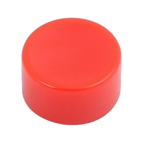 Protecteur capuchons boutons tactiles ronds, rouge pour interrupteur sécurité 6mmx6mm (1/2)