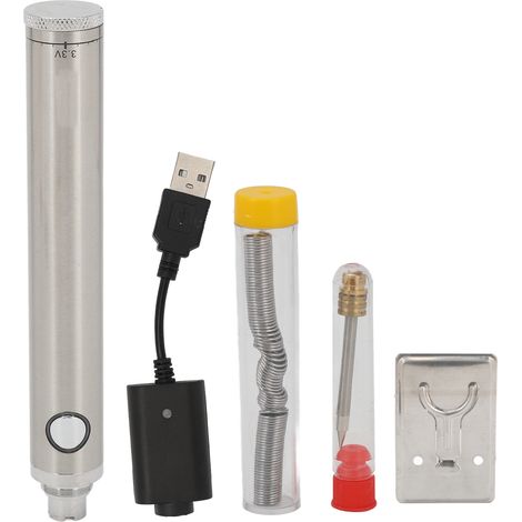 Fer à souder USB rechargeable sans fil à chauffe rapide, fer à souder électrique portable (1/5)