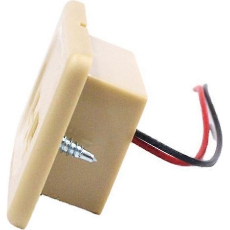 Panneau externe étanche 3,1 A 12 V con doble puerto USB para automóviles, autocaravanas y caravanas. Cargador allume-cigarre USB doble puerto fijo, beige. (1/5)