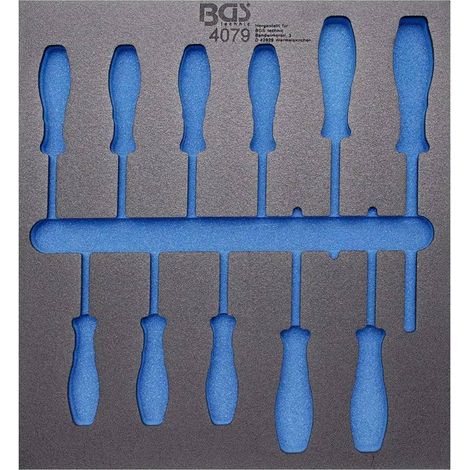 Insert de Servante d Atelier 2/3 Vide - 37,9 x 4,2 x 41,3 cm - Compatible Servante 4079 - Organisation et Praticité - D-Work