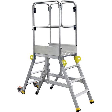 Piattaforma 7 gradini - Altezza massima lavoro 3.63m - 18.047
