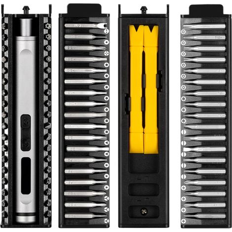 Coffret de tournevis, magnétique, rechargeable, pour atelier (1/5)