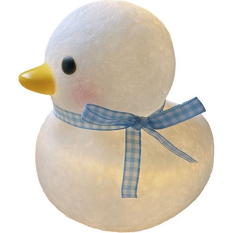 Mignon Canard Petite Veilleuse Lampe Vinyle Dessin Animé Petite Veilleuse (1/3)