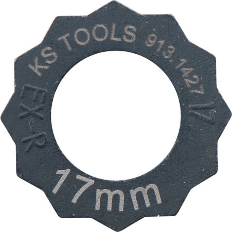 KS Tools Muttern-Ausdreher, 17 mm