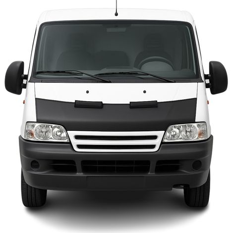 Protège Capot compatible avec Citroën Jumper 2002 à 2006, Bra de Capot Protection, Noir
