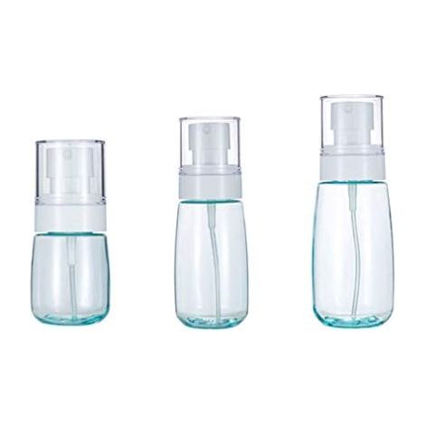30ml 60ml 80ml - 3 pcs Empty Travel Bottles and Spray Bottles Small Bottles for Cosmetic Makeup Hair Shampoo Toiletries