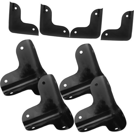 Lot de 8 protections d'angle métalliques robustes pour valises (1/5)