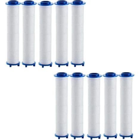 (10 pièces) 20 filtres de rechange pour pommeau de douche Held - Filtre à eau haute performance pour éliminer le chlore, le fluor et l'eau dure (1/5)