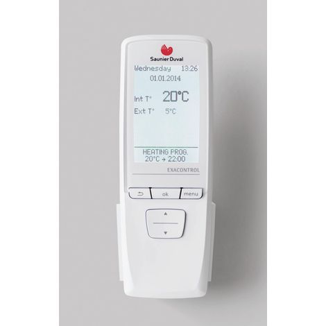 Thermostat D'ambiance Programmable Radio SAUNIER DUVAL Exacontrol E7R - 0020085060