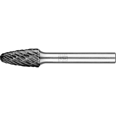 PFERD TOOLS Hartmetall Hochleistungsfrässtift ALLROUND Rundbogen RBF Ø 10x20mm Schaft-Ø 6mm HICOAT universal