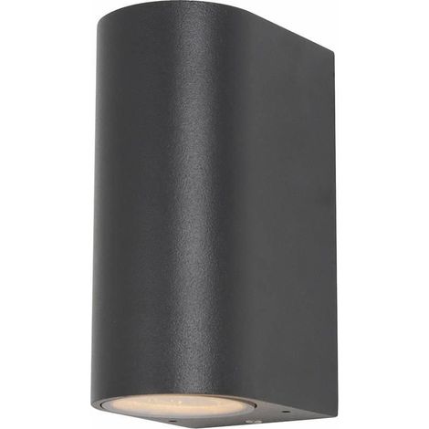 Litecraft Irwell Wall Light Outdoor Up & Down IP44 Rated Fitting - Black