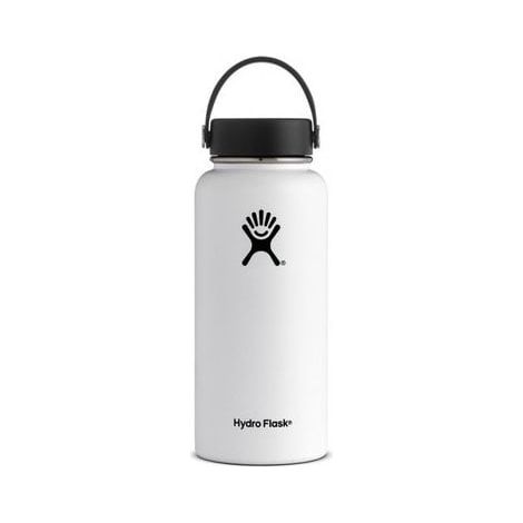 Bouteille d'eau Hydro Flask en acier inoxydable à isolation sous vide, avec large ouverture 2.0 et bouchon Flex Cap étanche, 946 ml (32 oz). (1/5)