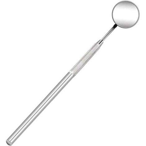 Miroir Dentaire,Anti-buée d'inspection de la Dent Miroir Buccal en Acier Inoxydable Miroir Outil de Dentiste Miroir Dentaire pour Nettoyage Dents Inspection Usage Quotidien Soins Bucco-dentaire
