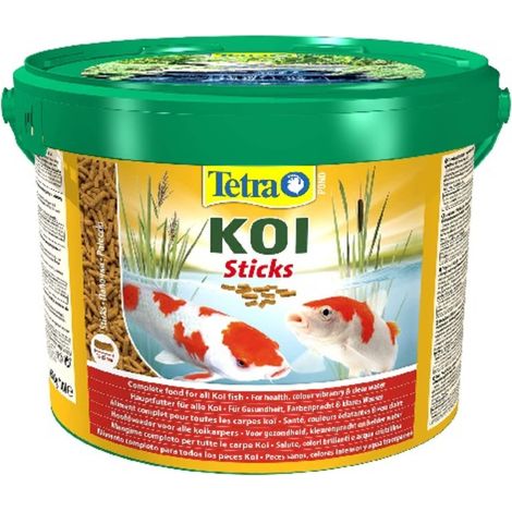 Bastoncini Koi di Tetra Pond, cibo per tende, 10 l