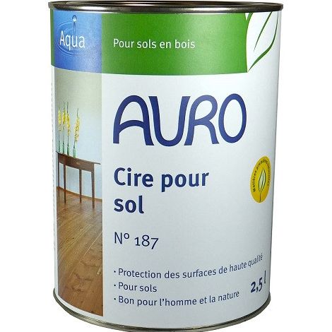 Cire pour sols n°187 AURO, (1/3)