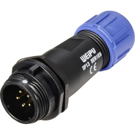 Weipu SP1311 5-poliger männlicher Stecker IP68 wasserdicht (1/4)