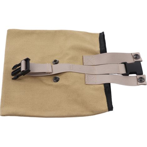 Sac de cueillette extérieur en toile Oxford, poche de rangement pour fruits et légumes de jardin, à accrocher à la ceinture, couleur kaki