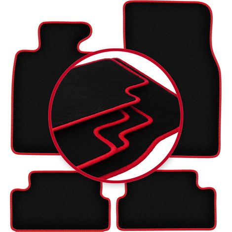Tapis de voiture CARLUX-RED pour : Mini Cooper II R57 cabriolet (2006-2013)