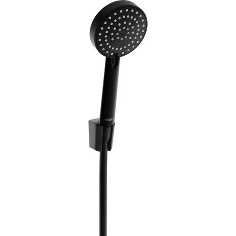 Mexen R-75 Kopfbrausegarnitur mit Regenbrause und Thermostatmischer, Schwarz - 785755052-70 (1/2)