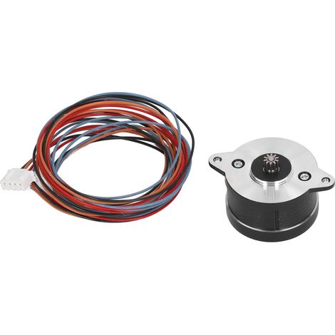 Moteur pas à pas 3D imprimante, acier magnétique, isolation classe H résistant à la chaleur, extrudeuse 2.4V, moteur pas-à-pas haute température. (1/5)
