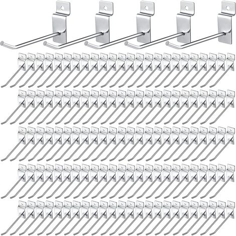 ZOLGINAH 50pcs 25cm Ganchos de pared de metal y cromo (1/5)