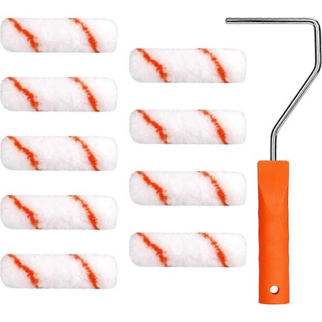 Kit de rouleau à peinture, mini pinceau en mousse, décoration murale et plafond (1 pièce) (1/5)