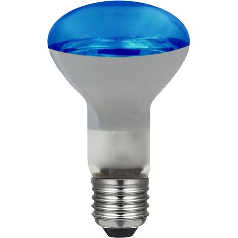 Ampoule spot incandescente réflecteur - MARQUE GENERIQUE - R63 - E27 - 40W - Bleu