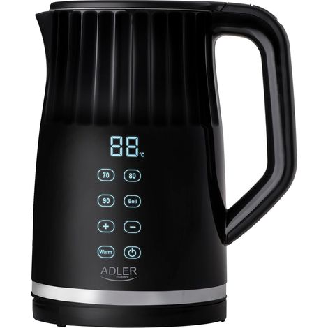 Bouilloire LED 1,7 L sans fil – Contrôle température