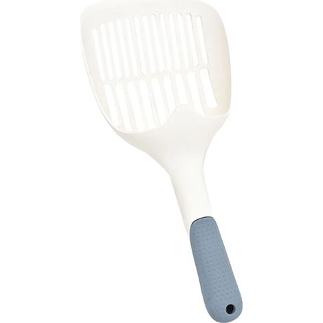 Pala para arena de gato, diseño eficiente, mango ergonómico, 1 pieza (1/2)
