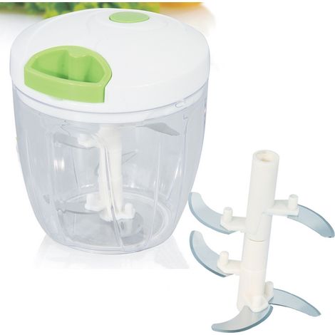 Borella 24368 Mistral Tritatutto 5 Lame Acciaio Inox capacita' 900 ml