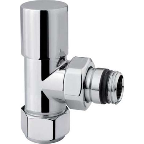 Valvola d'arredo a squadra high style cromo 3/8 x 24-19  Arteclima (1/2)