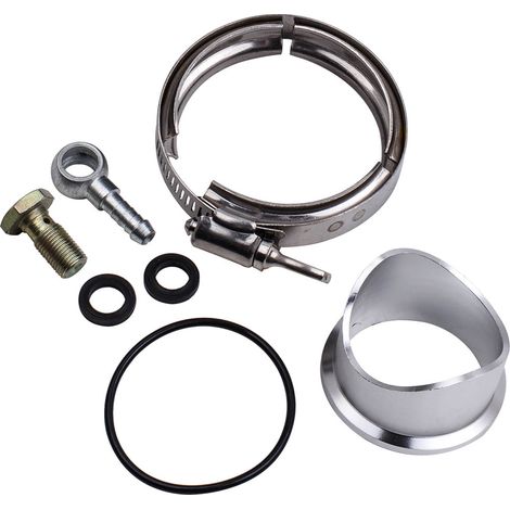Blow Off Dump Valve Turbo 50mm Tial style BOV with V Band Flange Universal (kit) (1/5)