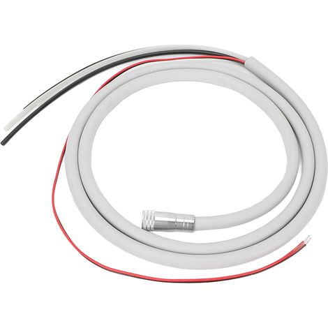 Tube pour pièce à main 6 trous en caoutchouc silicone flexible haute vitesse épaissi accessoire dentaire (1/5)