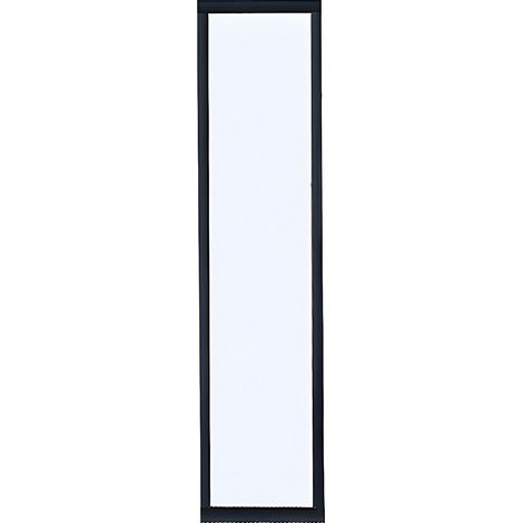 Vetrata atelier 30 x 105 cm in Alluminio termolaccato Nero - BAYVIEW