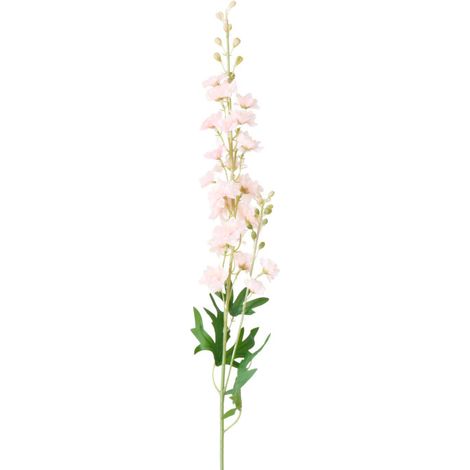 Rose trémière fleur artificielle 12x5x80cm (1/5)
