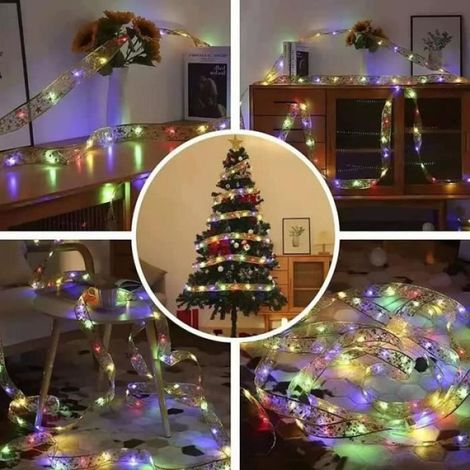 Guirlande lumineuse - - 5M - LED - Argent - Intérieur (1/4)
