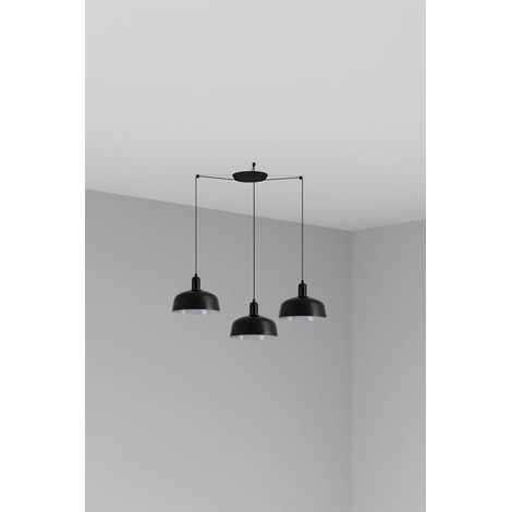 TATAWIN M metal 3L Colgante negra