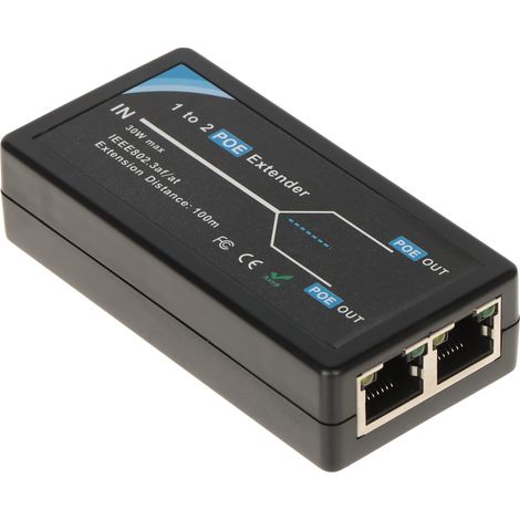 Commutateur/extenseur PoE PFT1320 à 3 ports (1/5)
